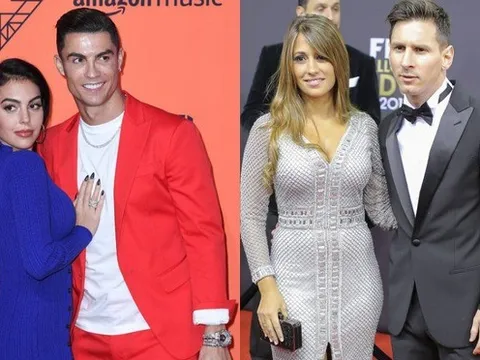 Vợ Messi quý phái dự sự kiện, bạn gái Ronaldo gây chú ý khi bình luận một từ duy nhất