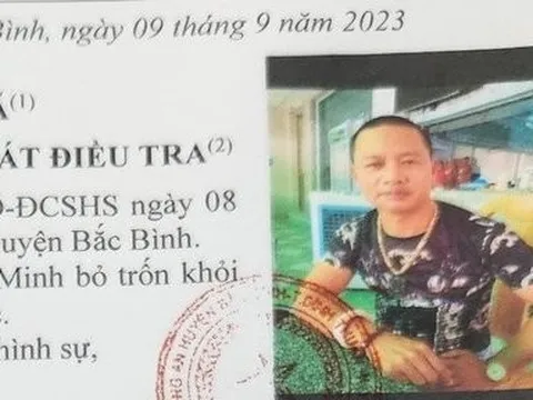 Bình Thuận:Truy nã toàn quốc kẻ xâm phạm chỗ ở rồi bỏ trốn