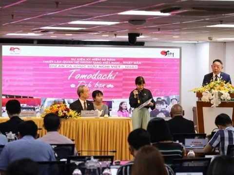 Lan tỏa thông điệp “Tomodachi – Tình bạn” của ca khúc hữu nghị Việt- Nhật