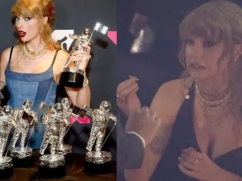 “Quẩy” VMAs quá nhiệt, Taylor Swift làm mất viên kim cương gần 400 triệu đồng