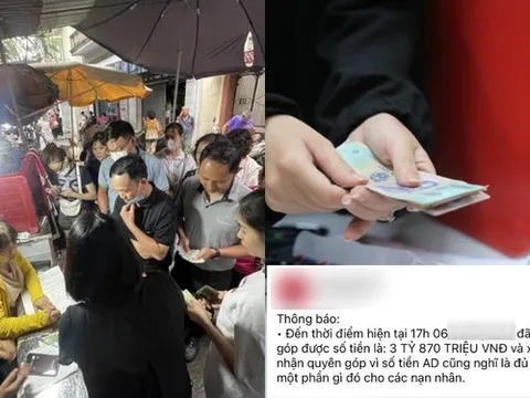 Quyên góp cho các nạn nhân vụ cháy chung cư mini ở Hà Nội: Cần tỉnh táo, không chuyển tiền vào các số tài khoản chưa xác minh