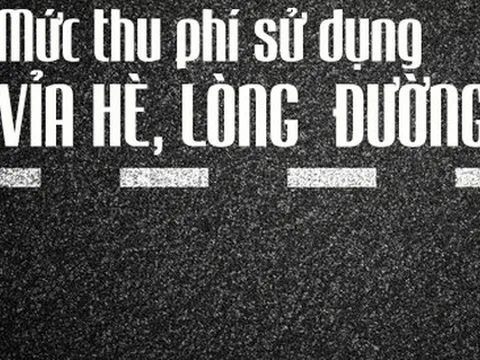 Infographic - Ai được phép sử dụng tạm thời vỉa hè, lòng đường có thu phí?