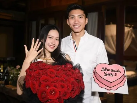 Đoàn Văn Hậu cầu hôn bạn gái Doãn Hải My