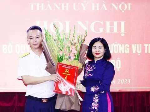 Công bố quyết định của Ban Thường vụ Thành ủy Hà Nội về công tác cán bộ