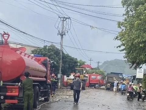 Gia Lai: Cháy lớn kho nông sản ở huyện Phú Thiện