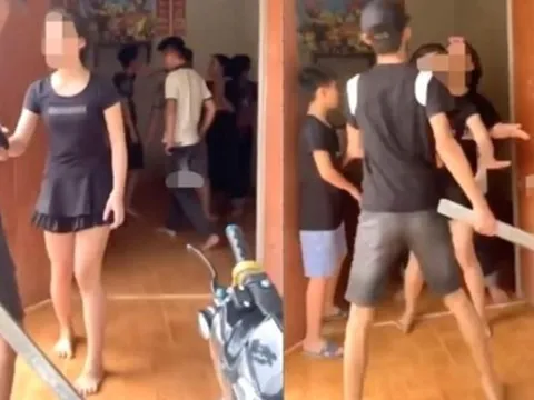 Triệu tập nhóm trai làng đánh hội đồng nam thanh niên đến nhà bạn gái