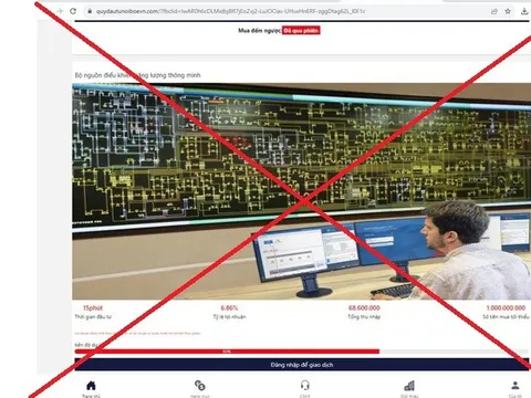 Tiếp tục xuất hiện trang web giả mạo thương hiệu EVN