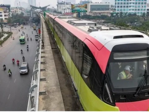 Cận cảnh đường sắt trên cao Nhổn - ga Hà Nội dự kiến khai thác vào cuối năm