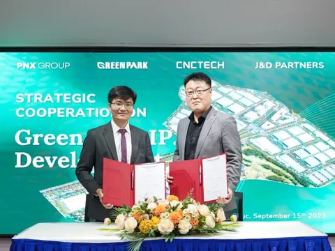 CNCTech “bắt tay” với tập đoàn Hàn Quốc phát triển dự án KCN Nam Bình Xuyên