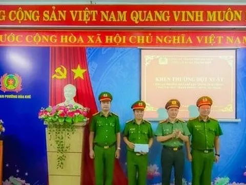 Vụ cướp tiệm vàng ở Đà Nẵng: Thưởng nóng công an phường Hoà Khê