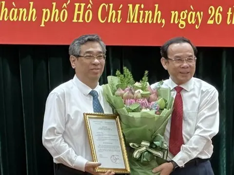 Ông Nguyễn Phước Lộc giữ chức Phó Bí thư Thành ủy TP HCM