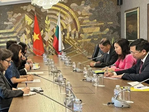 Tăng cường quan hệ, hợp tác toàn diện Việt Nam-Bulgaria