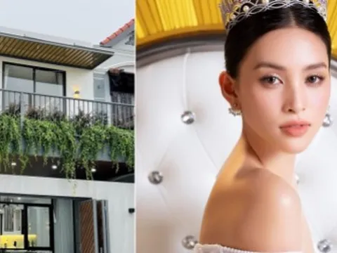 Hoa hậu Tiểu Vy khoe cận cảnh căn nhà mua tặng bố mẹ