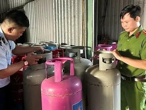 Đồng Nai: Phát hiện cơ sở sang chiết gas trái phép