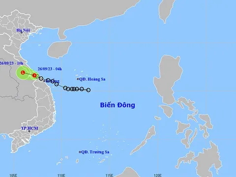 Áp thấp nhiệt đới gây mưa lớn ở các vùng trong cả nước