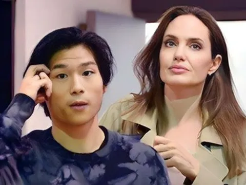 Pax Thiên chụp ảnh cho Angelina Jolie trên bìa tạp chí