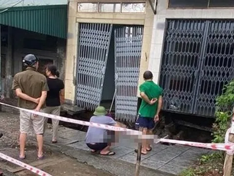Quảng Ninh: Di dời khẩn cấp bốn hộ dân ra khỏi vùng sụt lún
