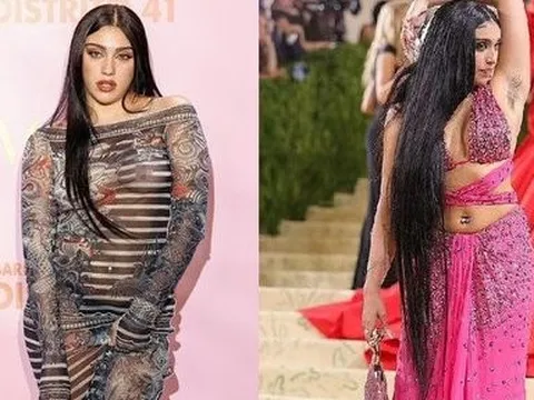Con gái Madonna nổi tiếng vì lối ăn mặc khác người