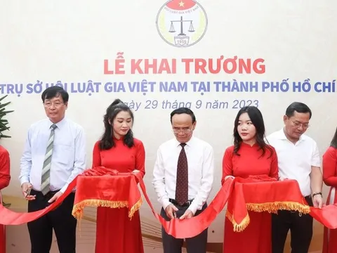 Khai trương trụ sở Hội Luật gia Việt Nam tại Tp.HCM