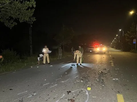 Bà Rịa -Vũng Tàu: Xe máy đối đầu xe tải, 1 người tử vong tại chỗ