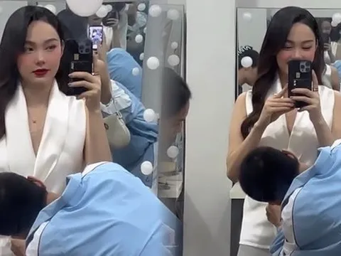 Minh Hằng trở lại công việc sau hơn 1 tháng sinh con, vóc dáng "mẹ bỉm sữa" ra sao?
