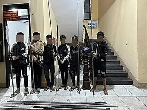 Bình Thuận: Bắt nhóm thanh niên dùng bom xăng, kiếm hẹn đánh nhau