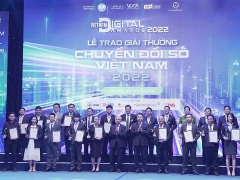 38 đơn vị sẽ được vinh danh tại Giải thưởng Chuyển đổi số Việt Nam 2023