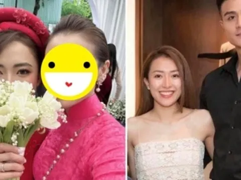 Vợ siêu mẫu Vĩnh Thuỵ khoe nhẫn, hoa cầm tay thuộc hàng đắt đỏ trong ngày cưới