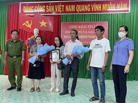 Bình Thuận: Bồi thường oan sai người bị khởi tố trong vụ án giết người 43 năm trước