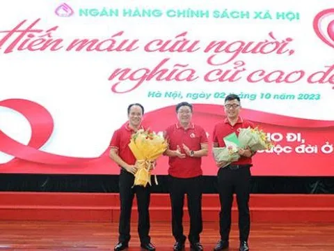 Ngân hàng Chính sách xã hội lan tỏa phong trào hiến máu cứu người