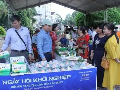 Nhiều hoạt động thiết thực tại ngày hội khởi nghiệp ở Đắk Lắk