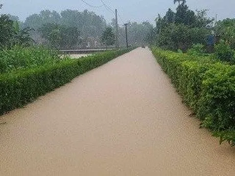 Những vị trí tại Hà Tĩnh đang ngập sâu, cảnh báo nguy hiểm