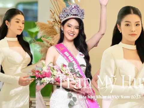 Hoa hậu Nhân ái Mỹ Huyền: "Tôi chưa từng nghĩ mình sẽ thi Hoa hậu"