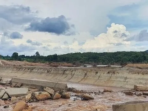 Chủ đầu tư báo cáo sự cố vỡ tường tại Thủy điện Ia Glae 2