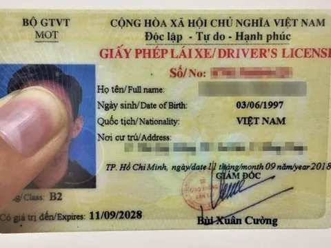 Những trường hợp cần đổi giấy phép lái xe ngay nếu không sẽ bị phạt nặng
