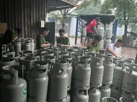 Khởi tố 6 đối tượng sản xuất, buôn bán gas giả