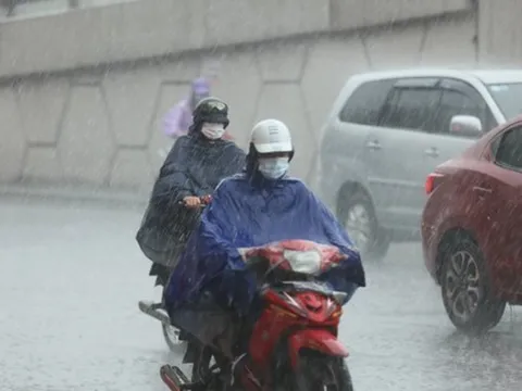 Miền Bắc đón nhiều đợt mưa dông liên tiếp