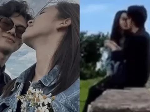 Bạn trai thiếu gia công khai "khoá môi" Quỳnh Lương, "tình bể bình" sau hàng loạt tin đồn rạn nứt