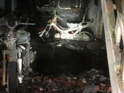 Hà Nội: Công an thông tin vụ cháy nhà 4 tầng, 5 người thoát nạn