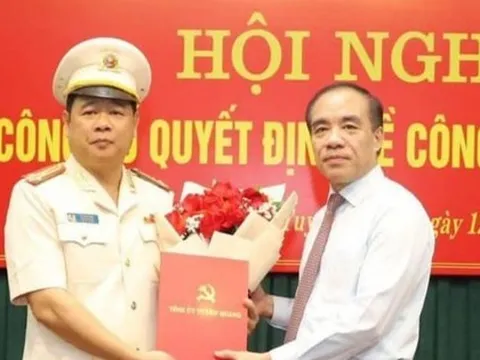 Bổ nhiệm Phó Giám đốc Công an tỉnh làm Phó Trưởng Ban Nội chính Tỉnh ủy Tuyên Quang