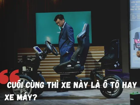 5 “tử huyệt” của xe điện 3 bánh tự chế lên Shark Tank: Không thể so với Dat Bike, tự thân xin kiểm định thì 3 năm nữa chưa chắc chốt deal được với Shark?