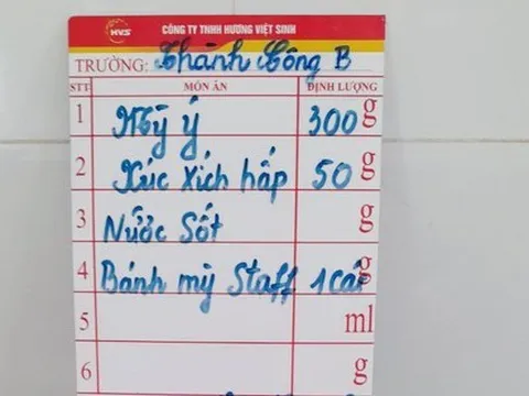 Hà Nội: Nhiều học sinh đau bụng, buồn nôn sau bữa ăn bán trú