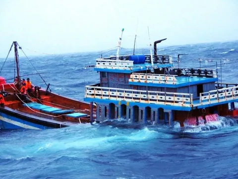 Thủ tướng chỉ đạo khẩn trương tìm kiếm, cứu nạn ngư dân trên 2 tàu cá bị chìm tại khu vực đảo Song Tử Tây