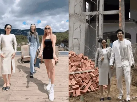 Lệ Quyên rủ dàn “chị đẹp” Đạp Gió lên Đà Lạt chơi, tranh thủ thăm biệt thự nghỉ dưỡng đang xây