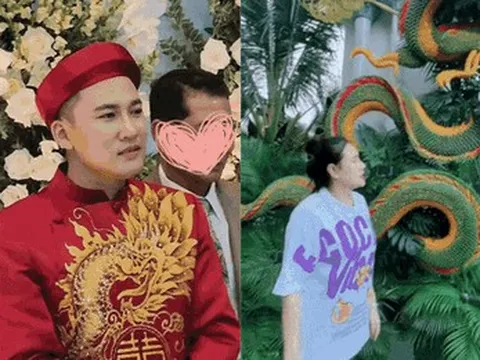 Cận cảnh chiếc cổng cưới 2 con rồng khủng trong đám hỏi Hà Trí Quang và Thanh Đoàn: Chi phí đầu tư gây tò mò