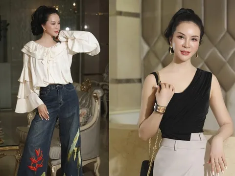 Tuyệt chiêu "hack dáng" khoe chân dài miên man ở tuổi 50 của MC Thanh Mai