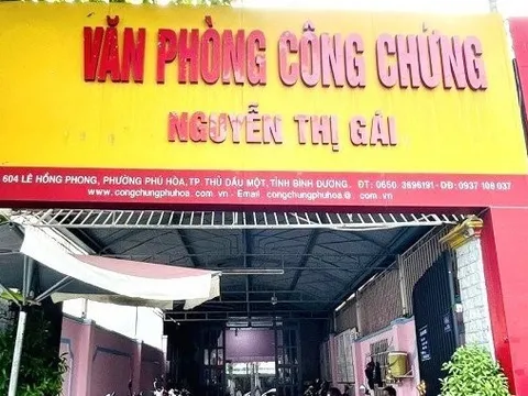 Vì sao một công chứng viên ở Bình Dương bị bắt giữ?