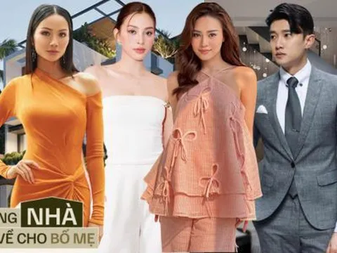 Sao Việt báo hiếu bố mẹ: Tiểu Vy tậu nhà mặt phố ở tuổi 23, Quốc Trường chi 25 tỷ xây biệt thự hoành tráng