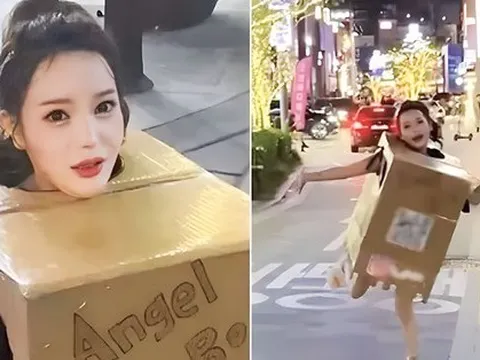 Cảnh sát điều tra, áp dụng lệnh phạt nữ người mẫu yêu cầu đàn ông sờ ngực ngoài phố
