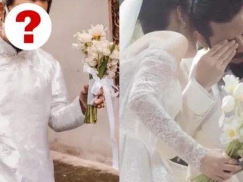 Sao nam Vbiz tung ảnh nét căng hôn lễ với bà xã sau 13 năm yêu: Nghẹn ngào xúc động trên sân khấu, tiết lộ lỗ 500 triệu